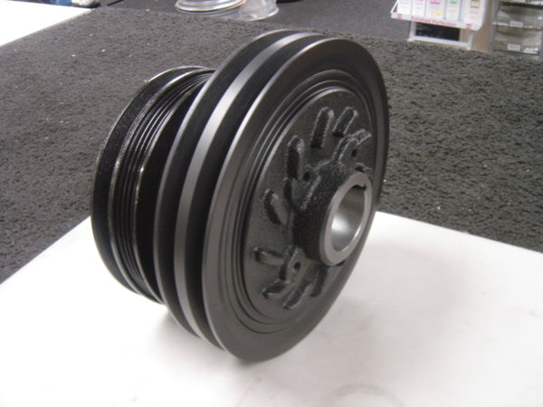 FOR MITSUBISHI SHOGUN PAJERO MK2 2.5TD 4D56 CRANKSHAFT DAMPER PULLEY INNER OUTER