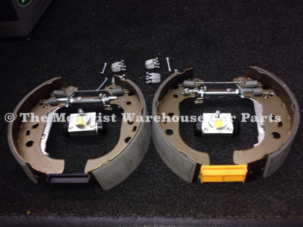FORD TRANSIT CONNECT BRAKE SHOES ADJUSTER BRAKE WHEEL CYLINDER & FITTING KIT 