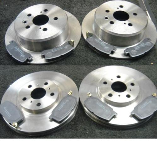 FOR CELICA 2.0GT ST182 FRONT REAR BRAKE DISC & PADS