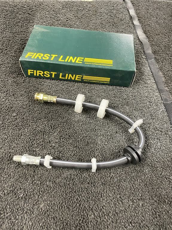 FRONT BRAKE FLEXY HOSE FITS FIAT PUNTO 1.7TD 1994-01 BARCHETTA 7 735 010