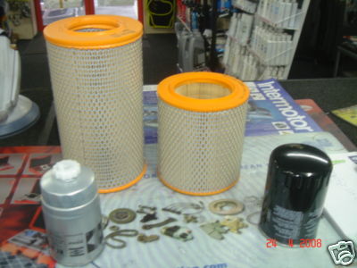 RELAY 2.5D TD 1994 -02 OIL  AIR FUEL FILTER SERVICE KIT