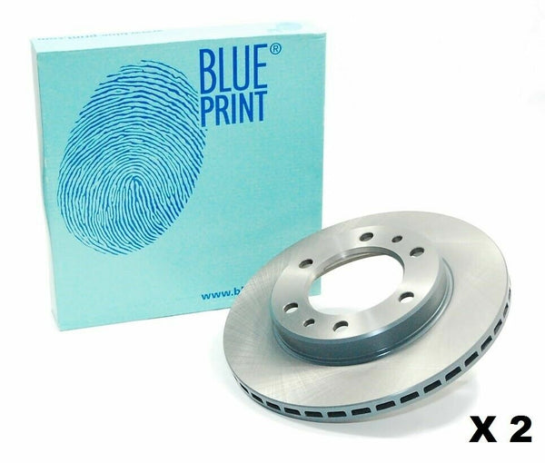 BRAND NEW FRONT BRAKE DISCS FIT NISSAN NAVARA PICKUP 2.5DCI 4WD  296MM DIA