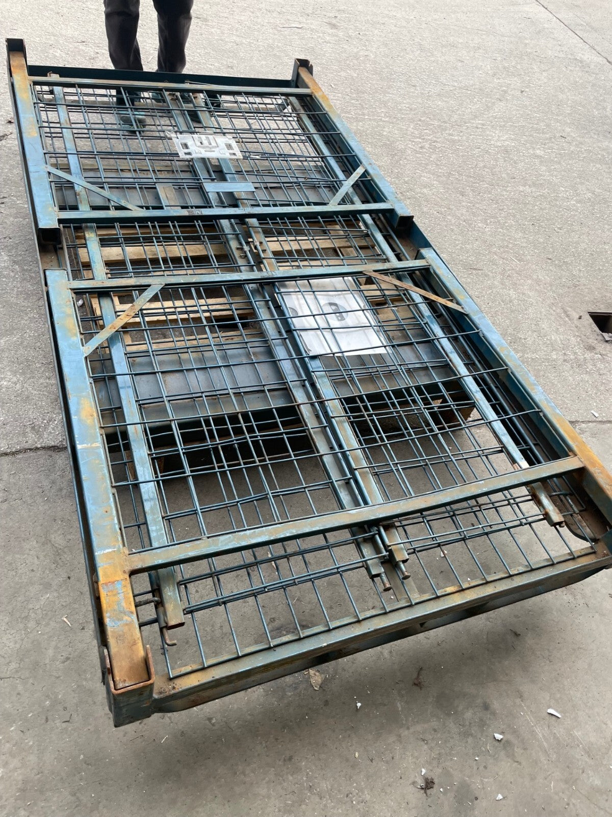 INDUSTRIAL HEAVY DUTY PALLET FORKLIFT CAGE STILLAGE TRANSPORT STORAGE 2280X1050