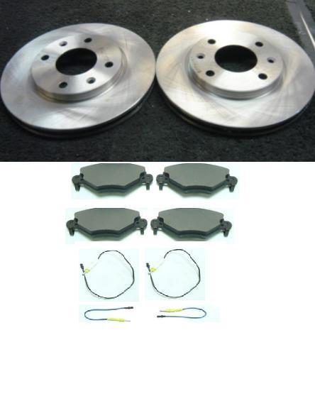 CITROEN C5 1.8 16v VTR FRONT BRAKE DISCS &  PADS 266MM VENTED