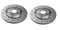 FOR AUDI RS4 B7 REAR LEFT RIGHT BRAKE DISCS PAIR 324mm 8E0615601AB 8E0615602D