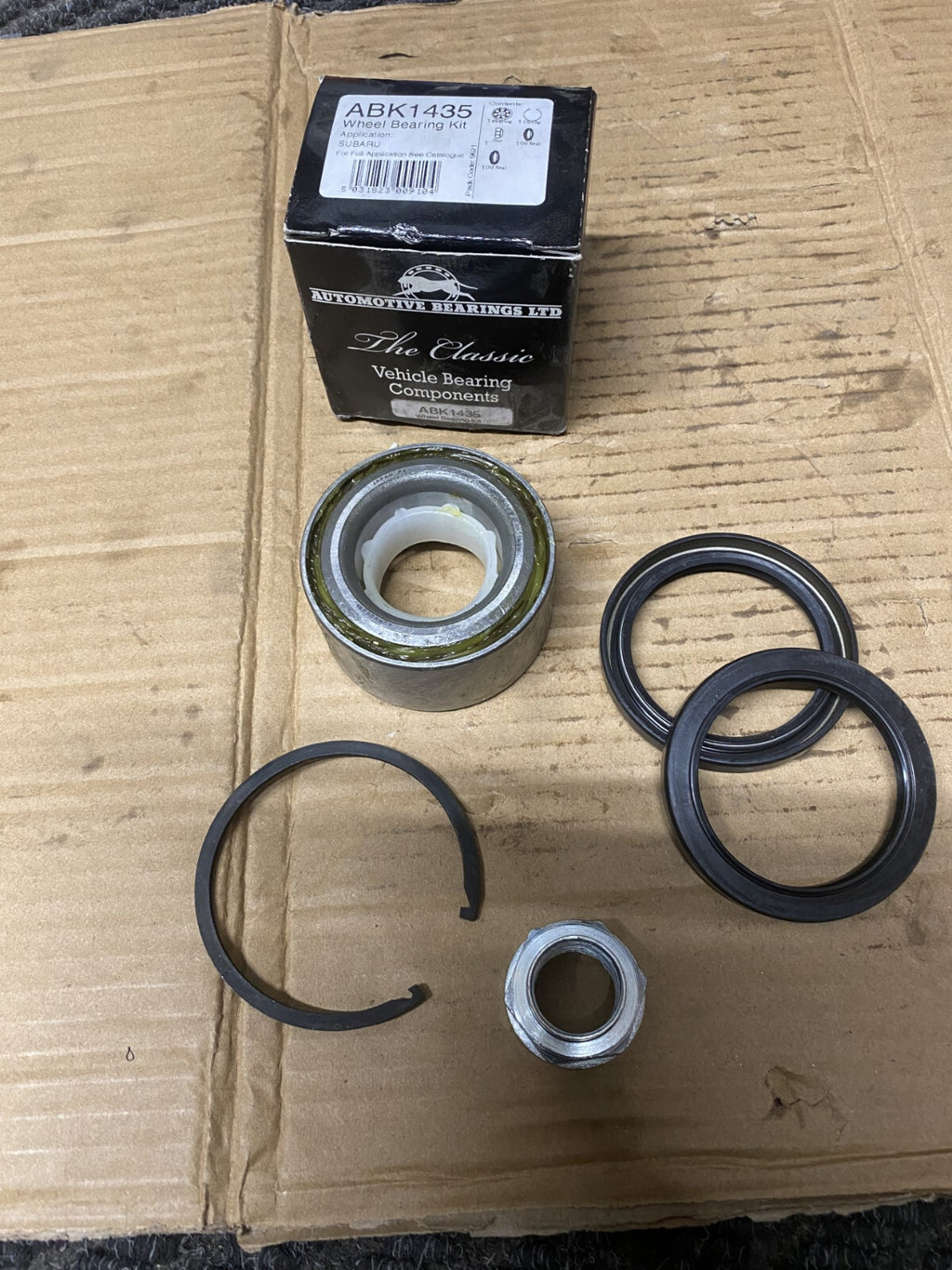 FRONT WHEEL BEARING KIT FIT IMPREZA 2.0 WRX STI PRODRIVE P1 LEGACY FORESTER