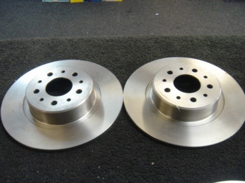 ALFA 147 156 164 LANCIA DELTA THEMA REAR BRAKE DISCS X2