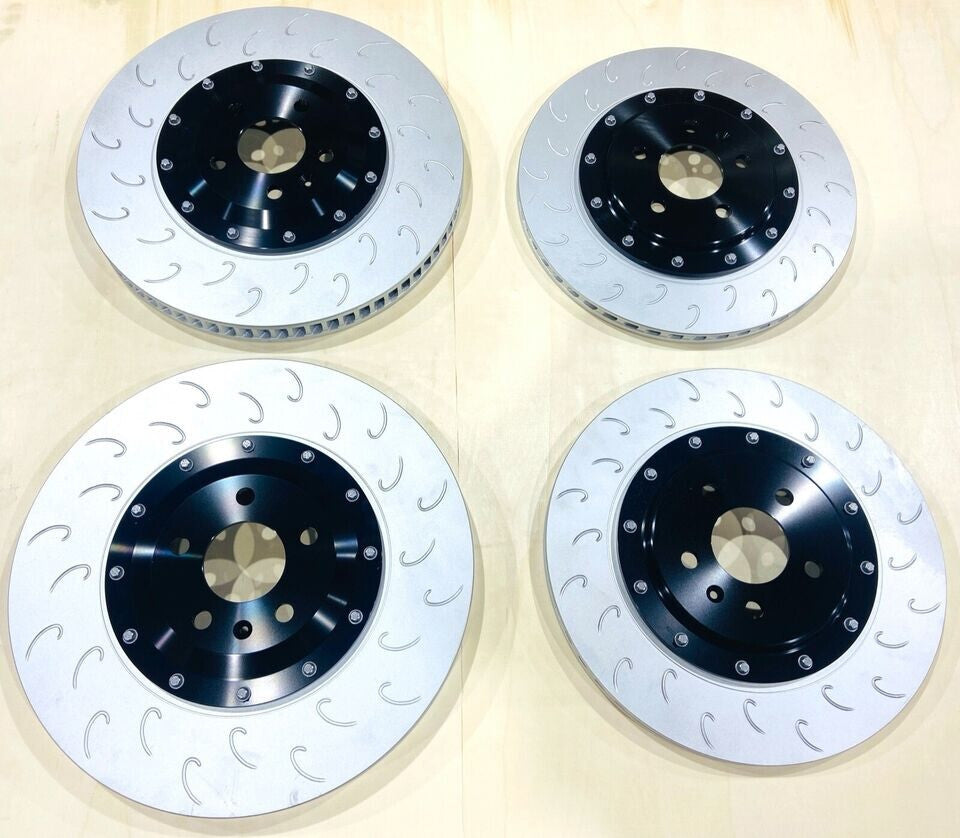 AUDI RS6 C7 (13-18) 2 PIECE PERFORMANCE HOOK DESIGN BRAKE DISC FRONT REAR
