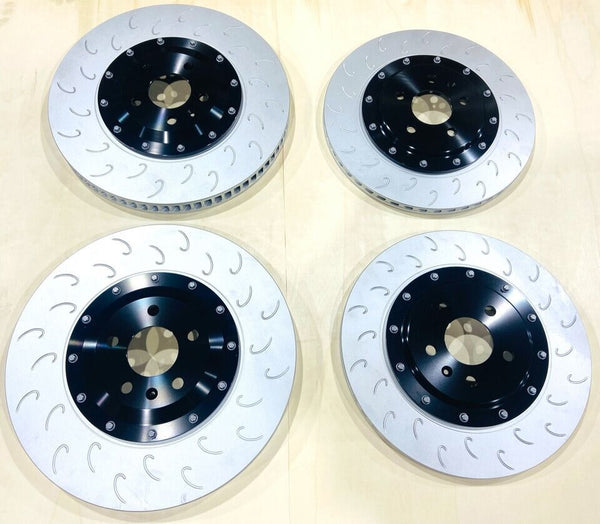 AUDI RS6 C7 (13-18) 2 PIECE PERFORMANCE HOOK DESIGN BRAKE DISC FRONT REAR