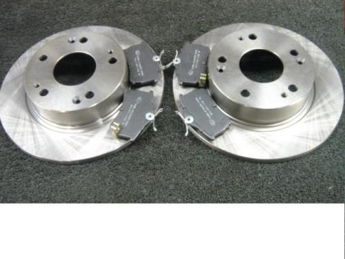 FOR HONDA ACCORD SALOON 2003-2008 BRAKE DISC REAR BRAKE DISCS BRAKE PADS