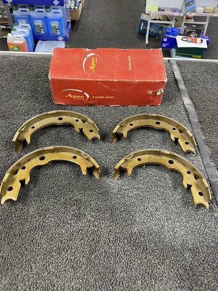 FOR HONDA ACCORD 2.0 VTEC MK 7 (2003-2008) APEC REAR BRAKE SHOES SET OF 4