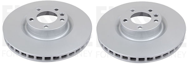 2x GENUINE DELPHI FRONT BRAKE DISC  TOUAREG CAYENNE 368MM DIAMETER