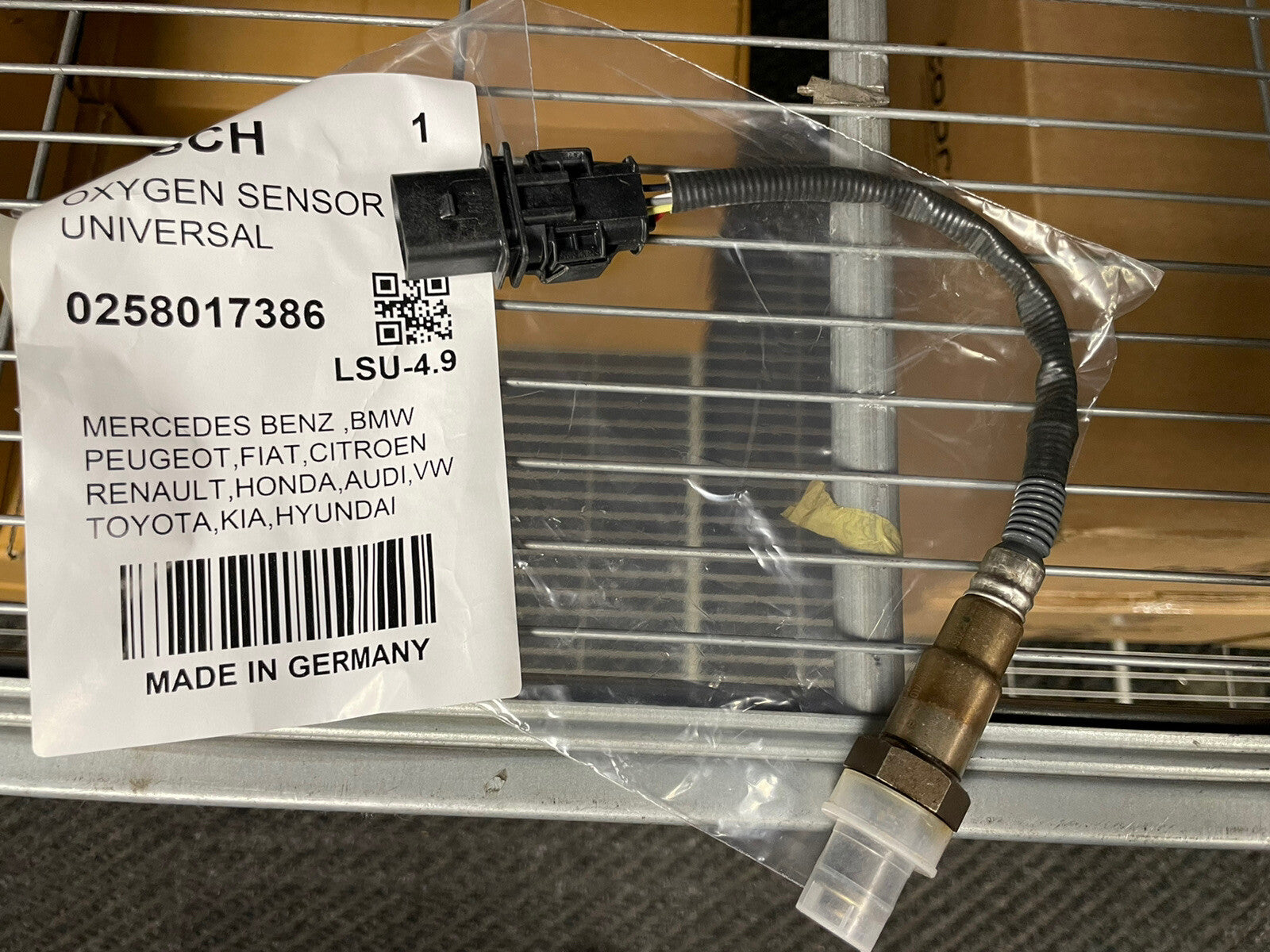 GENUINE BOSCH WIDEBAND INNOVATE O2 5 WIRE LAMBDA SENSOR LSU 4.9 Length:900 MM