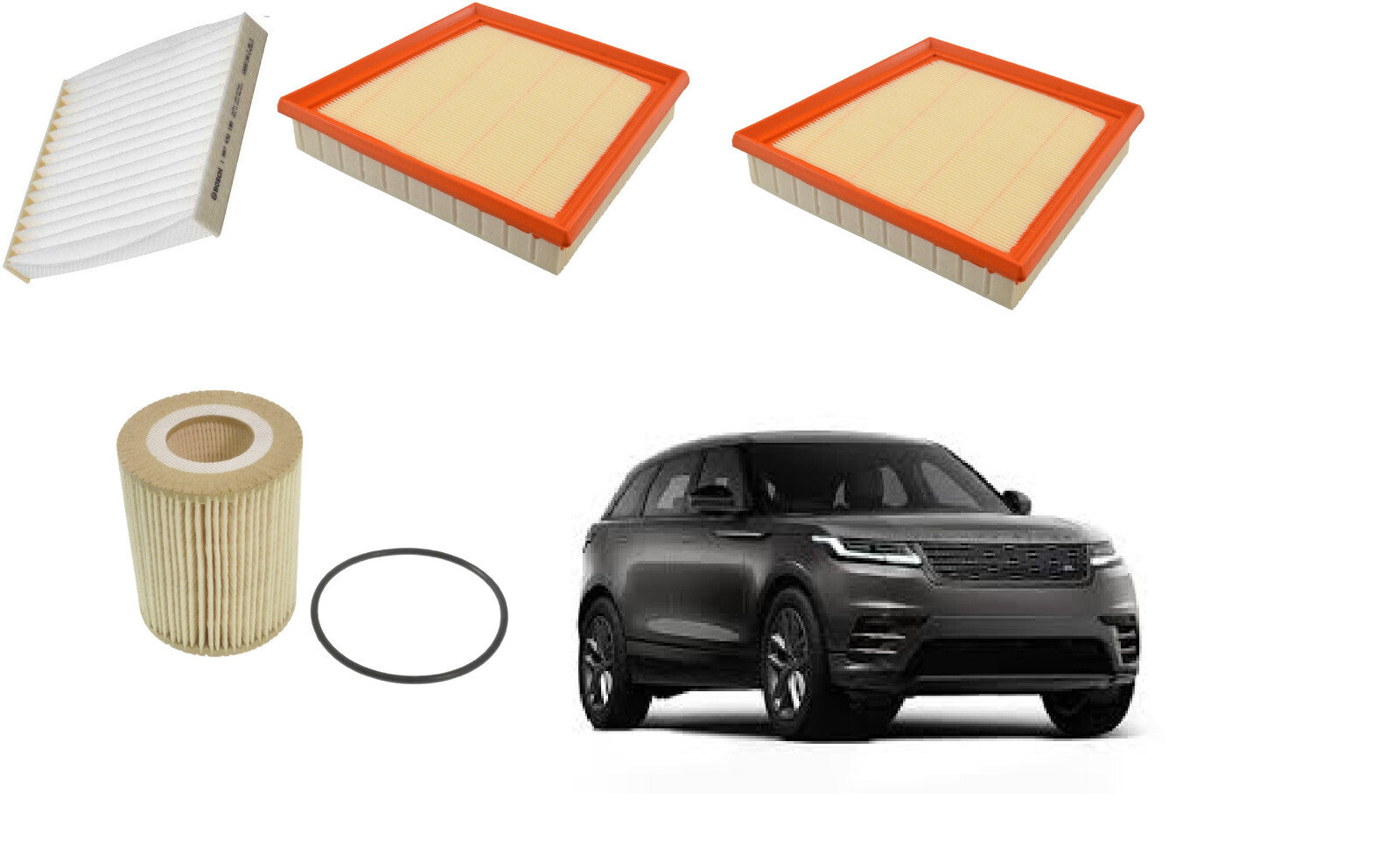 FOR RANGE ROVER VELAR R-DYNAMIC SE MK1 L560 SERVICE KIT OIL AIR CABIN FILTER