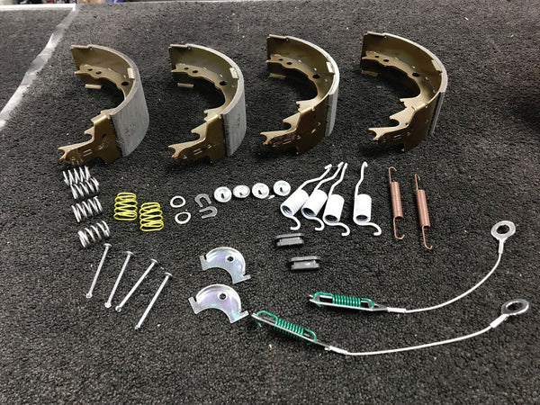FOR JEEP WRANGLER TJ SAHARA REAR DRUM BRAKE SHOE BRAKE SHOE FITTING KIT 9" DRUM