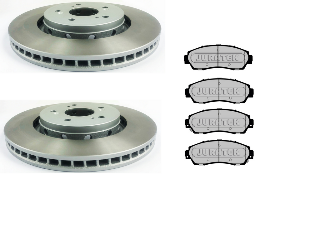 FOR HONDA CR-V I-DTEC BLACK EDITION  FRONT BRAKE DISCS AND BRAKE PADS
