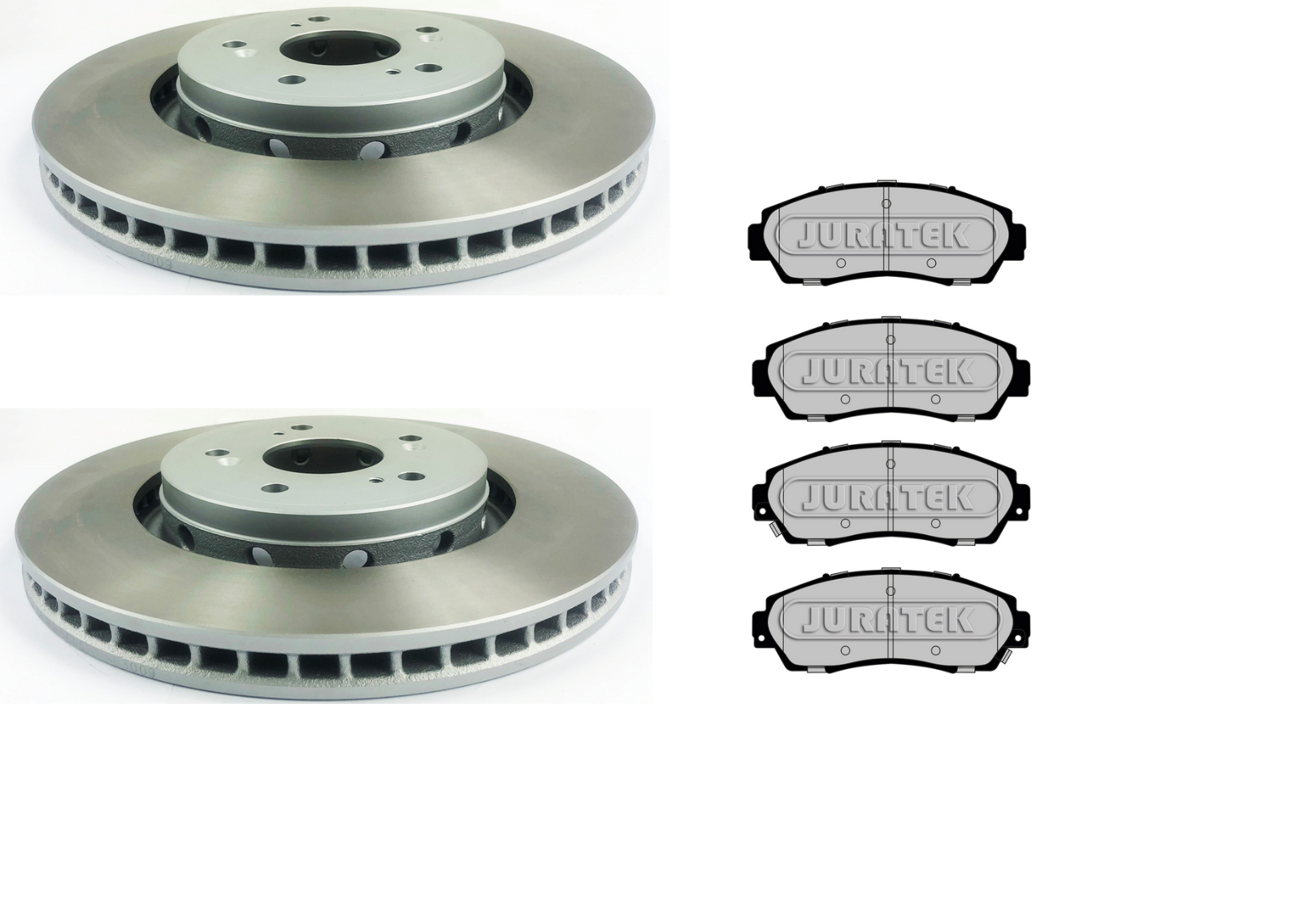 FOR HONDA CR-V I-DTEC BLACK EDITION  FRONT BRAKE DISCS AND BRAKE PADS