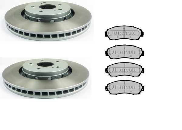 FOR HONDA CR-V I-DTEC BLACK EDITION  FRONT BRAKE DISCS AND BRAKE PADS