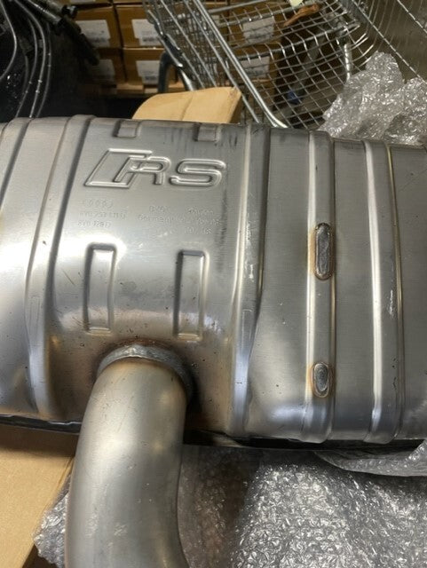 AUDI TTRS 2017ON EXHAUST PIPE SILENCER COMPLETE 8S0253181AP GENUINE BRAND NEW
