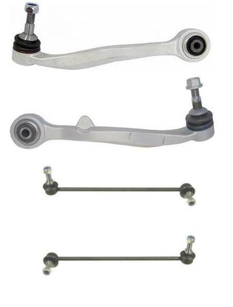 BMW E60 E61 520 523 525 530D 535D FRONT LOWER WISHBONE ARMS ANTI ROLL BAR LINKS