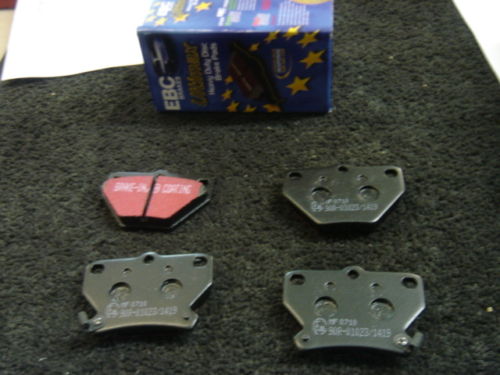 CELICA VVTI ZZT231 ZZT230 EBC ULTIMAX REAR BRAKE PADS