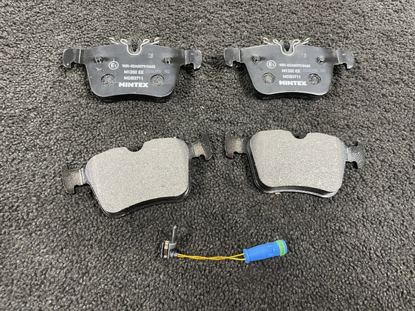 FOR MERCEDES C CLASS W205 REAR  OE FIT PREMIUM BRAKE PADS WEAR SENSOR