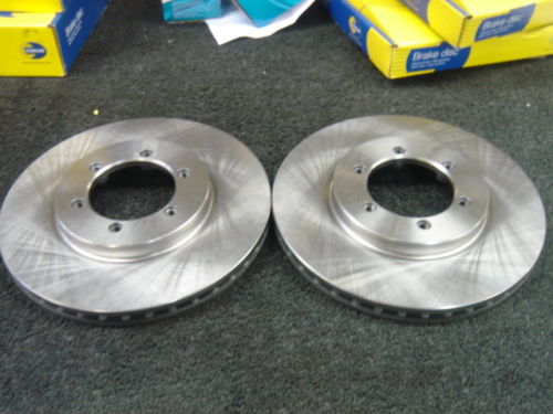SSANGYONG DAEWOO MUSSO KORANDO FRONT BRAKE DISC VENTED X 2 NEW 