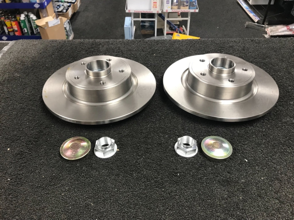 RENAULT LAGUNA 16V 1.9 2.2 DCI  2001-2006 REAR BRAKE DISC WITH BEARING FITTED