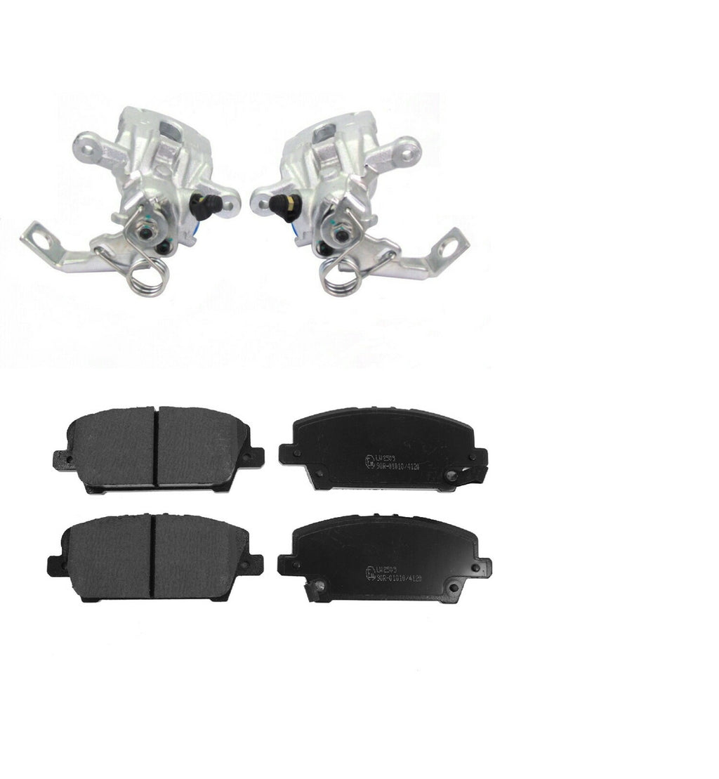 2 REAR BRAKE CALIPER PAIR BRAKE PAD FORHONDA CIVIC TYPE 1.4 1.8 i-VTEC 2.2i-CDTi