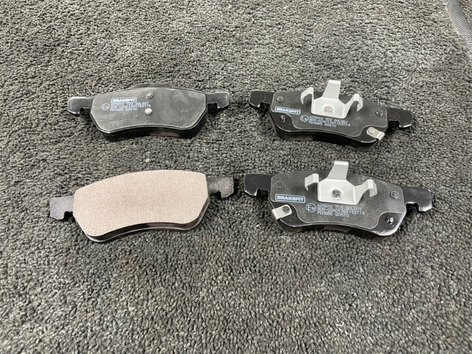FOR  MG MGZS 1.0/1.5 PETROL FRONT BRAKE PADS 2017 ONWARDS (EXCLUDES EV)