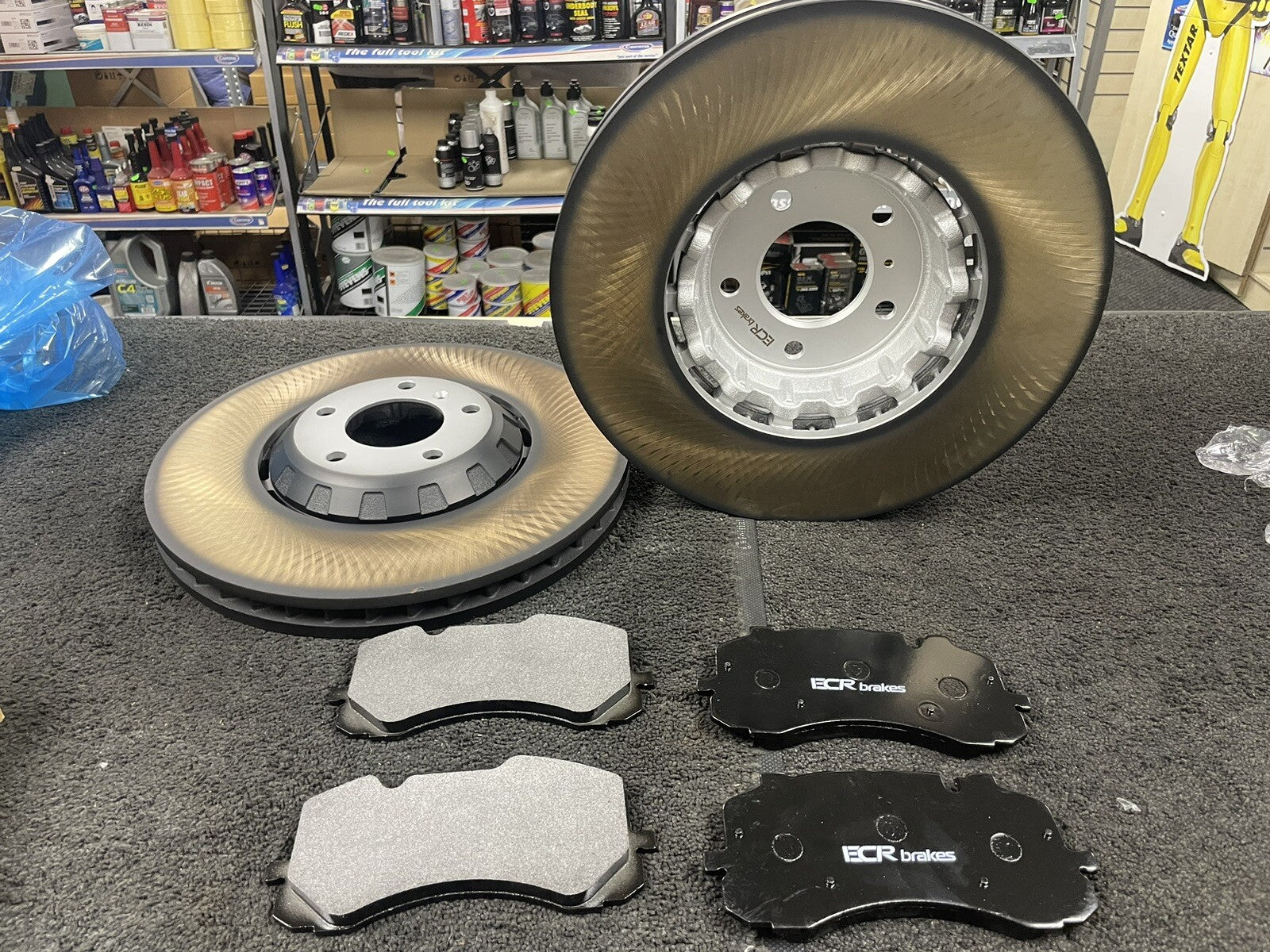 FOR AUDI A6 4G A7 C7 A8 S6 S7 SQ7 S8 FRONT BRAKE DISC PADS 400X38MM 4H0615301AL