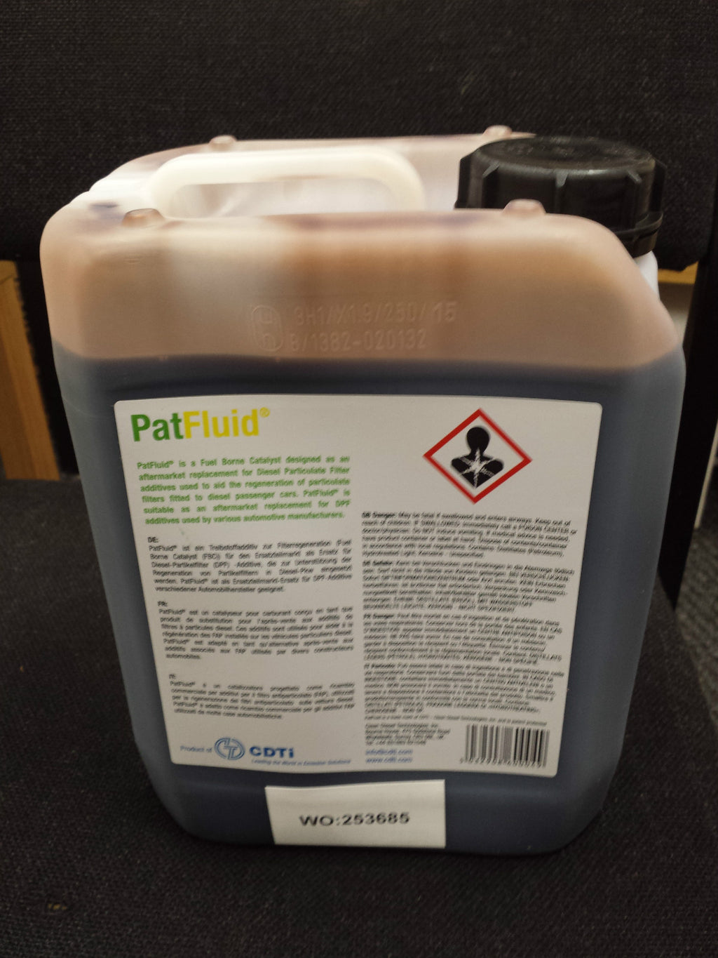 PAT FLUID DPX 42 176 5 LITRE DPF DIESEL PARTICULATE FILTER CLEANER + REFILL KIT