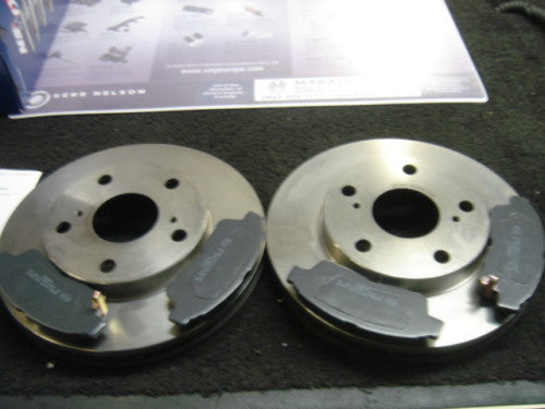 FOR TOYOTA PICNIC 2.0 2.2TD 1997-2001 FRONT BRAKE DISCS & BRAKE PADS