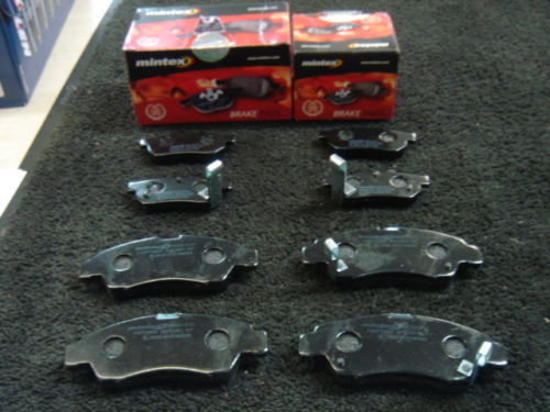 FOR HONDA JAZZ DSI  1.3 1.4 2002-2008 BRAKE PADS FRONT & REAR MINTEX