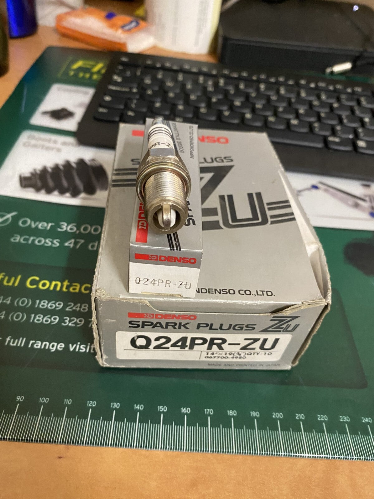 1X NEW SPARK PLUG FOR ASTON MARTIN VIRAGE VANTAGE SIERRA RS COSWORTH Q24PR-ZU