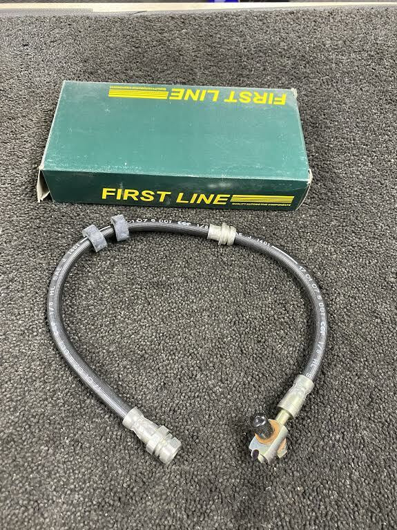 FRONT BRAKE FLEXY HOSE FITS VW POLO 9N DUNE FOX FABIA VRS ROOMSTER CORDOBA