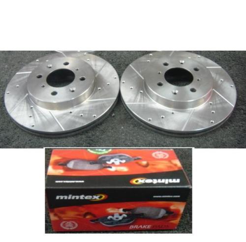 MG ZS 1.6 1.8 2.0TD DRILLED GROOVED BRAKE DISC & PADS