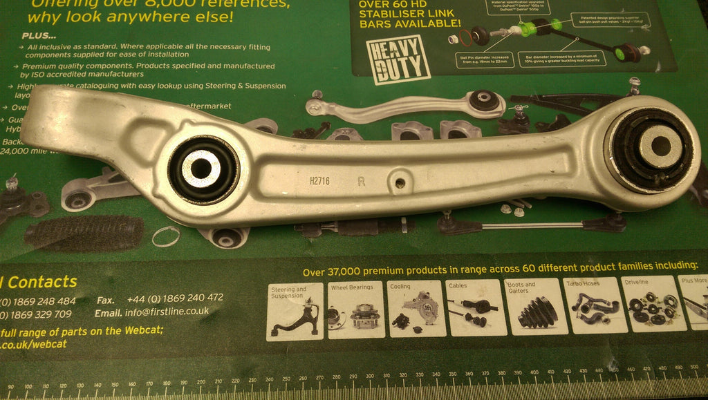 AUDI A8 D4 2.0 3.0 4.0 4.2 6.3 2012 ON DRIVER SIDE FRONT LOWER WISHBONE ARM