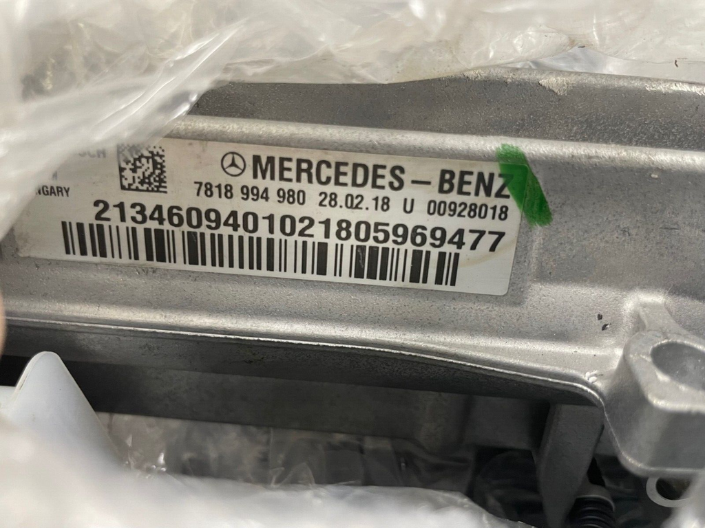 MERCEDES E CLASS 2016-19 E220  S213 W213 GENUINE STEERING RACK a2134609401