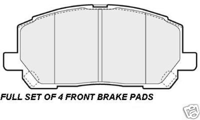 FOR LEXUS RX300 2000 03 FRONT BRAKE PADS NEW 