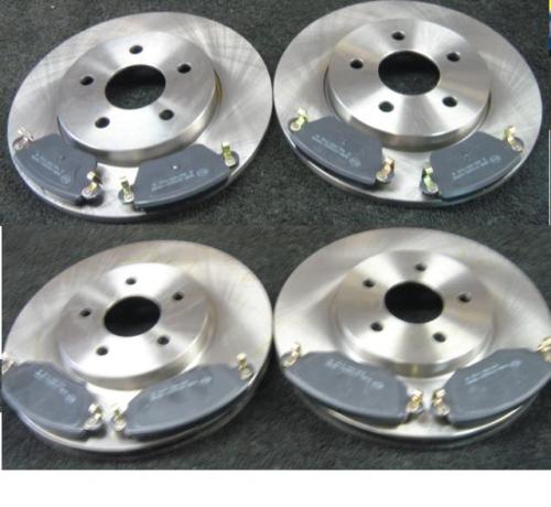 FORD MONDEO 2000-04 FRONT REAR BRAKE DISC & PADS