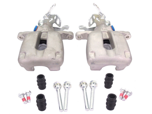 AUDI A3 8P 2.0TDi QUATTRO TFSi 2004-2013 REAR BRAKE CALIPER PAIR +SLIDER PIN KIT
