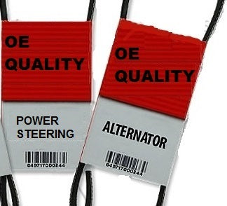 FOR NISSAN TERRANO FORD MAVERICK 2.7 FAN ALTERNATOR POWER STEERING BELT BELTS