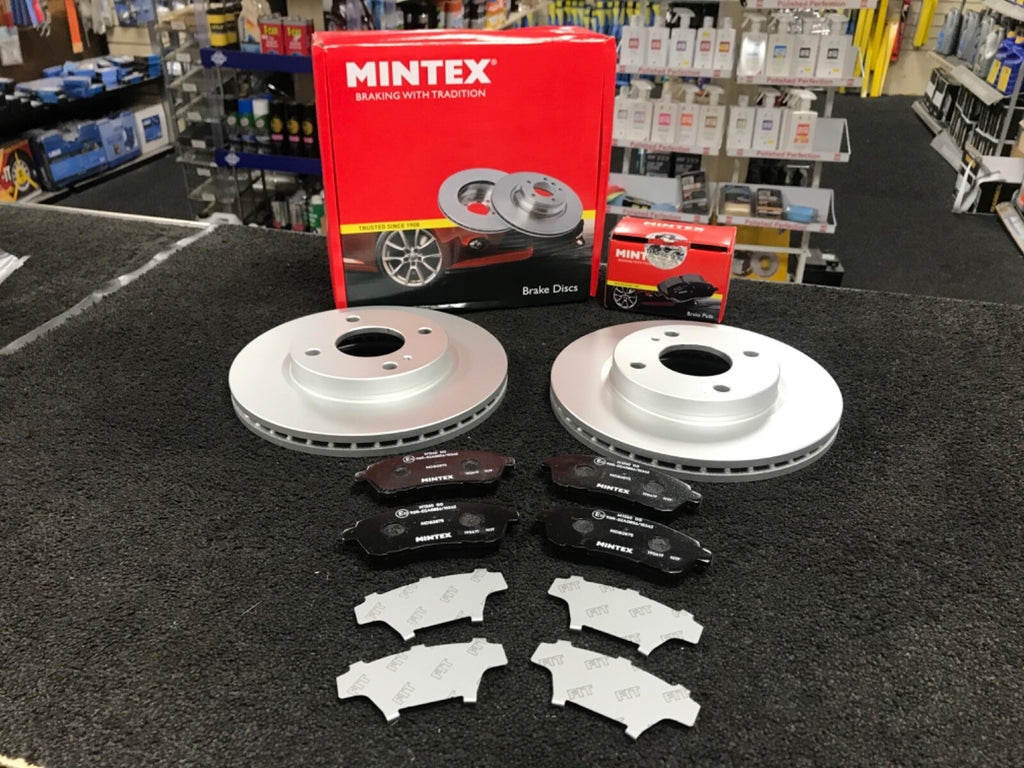 FORD FIESTA MK7 1.0 EcoBoost 1.25 1.4 1.6TDCi  FRONT BRAKE DISC BRAKE PADS