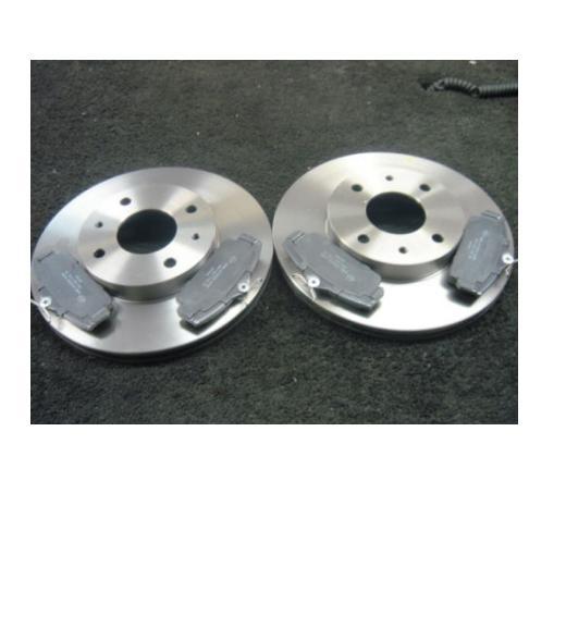 FOR NISSAN PRIMERA P11 996> BRAKE DISC BRAKE PADS FRONT ABS
