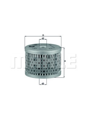 FUEL  FILTER MAHLE KX13D 