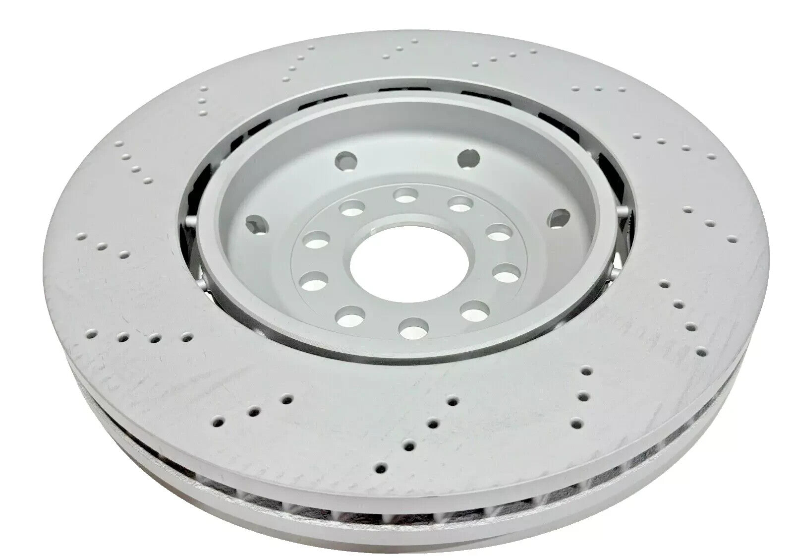 AUDI RS6 C5 2 FRONT BRAKE DISC DISCS 2002-05 GENUINE ZIMMERMAN DRILLED