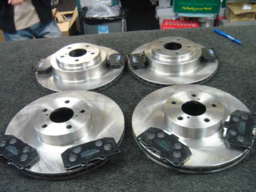 BRAKE DISC BRAKE PADS FRONT REAR BRAKE FIT FOR IMPREZA WRX TURBO 2001> ON 