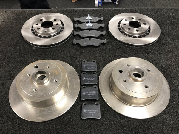 VAUXHALL CAVALIER MK3 SRi CALIBRA BRAKE DISC FRONT REAR BRAKE DISC BRAKE  PADS