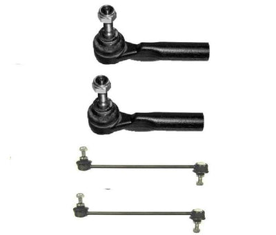  FOR FIAT MULTIPLA 2 FRONT ANTI ROLL BAR LINKS 2 TRACK TIE ROD ENDS